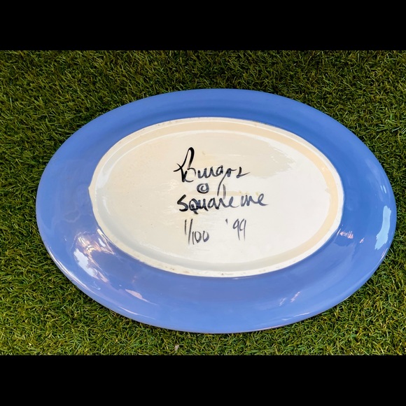 “Square Me” Pastel Decorative Serving Platter - Picture 2 of 5